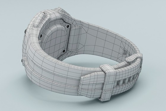 3D Modeling: Digital Watch