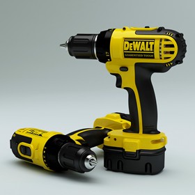 3D Modeling: DeWalt Compact Combi Drill