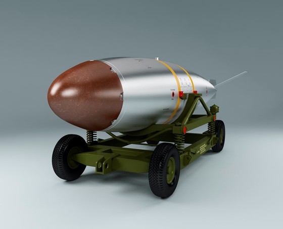 3D Modeling: Атомная бомба Mark - 7