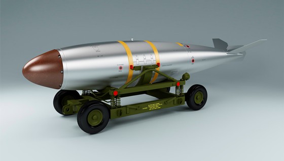 3D Modeling: Атомная бомба Mark - 7