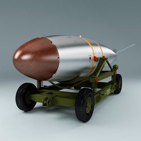 3D Modeling: Атомная бомба Mark - 7